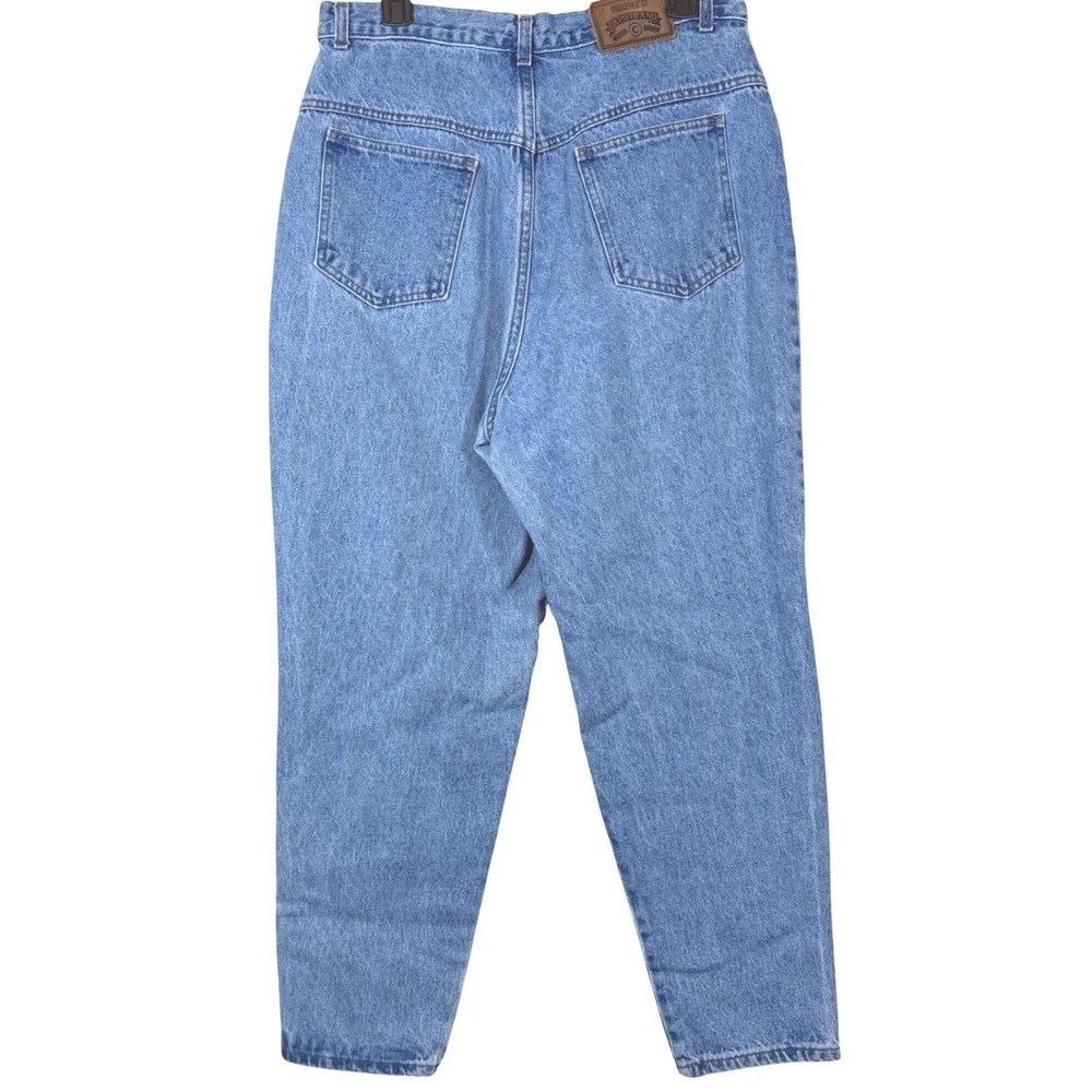 90s Mom Jeans Vintage RARE Capistrano Light Wash Denim High Waist Tapered Leg